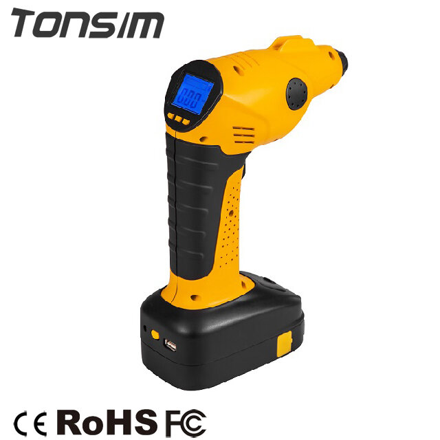 Fabryka Tonsim ładowarka 2000mAh zestaw narzędzi awaryjnych akumulator samochodowy pompa do opon