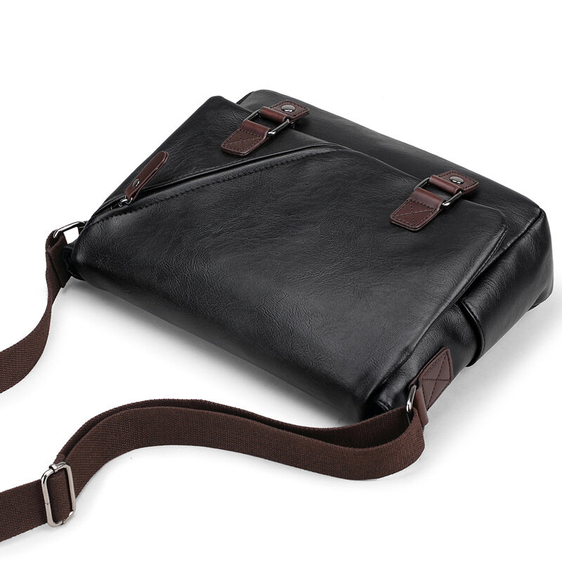 2021 chegada nova moda bolsas de couro dos homens bolsa de ombro alta qualidade maleta negócios marca luxo masculino sacos do mensageiro