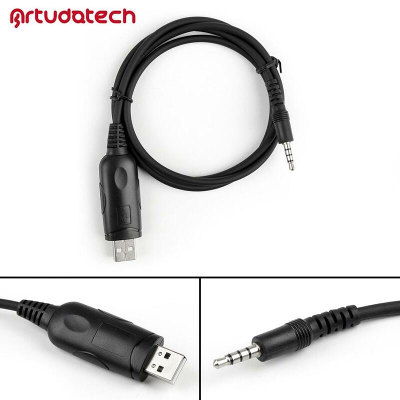 Artudatech USB Kabel Pemrograman untuk Vertex VX231 VX351 VX451 VX354 VX 231 351 451 354 dengan CD Perangkat Lunak