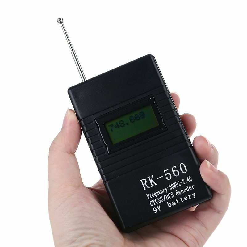 Compteur de fréquence Portable pour talkie-walkie Radio RK560, 50MHz-2.4GHz, R9CB