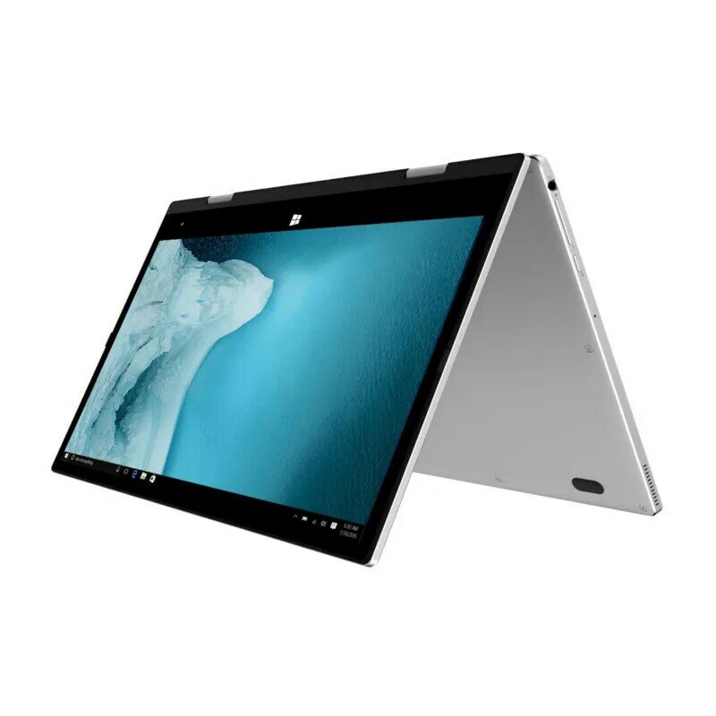 11.6 Inch Touch Screen Laptop 128GB DDR4 Rotation Notebook N4100 360° Flip Ultra Thin Yoga Netbook Type-C Computer Quick Charger
