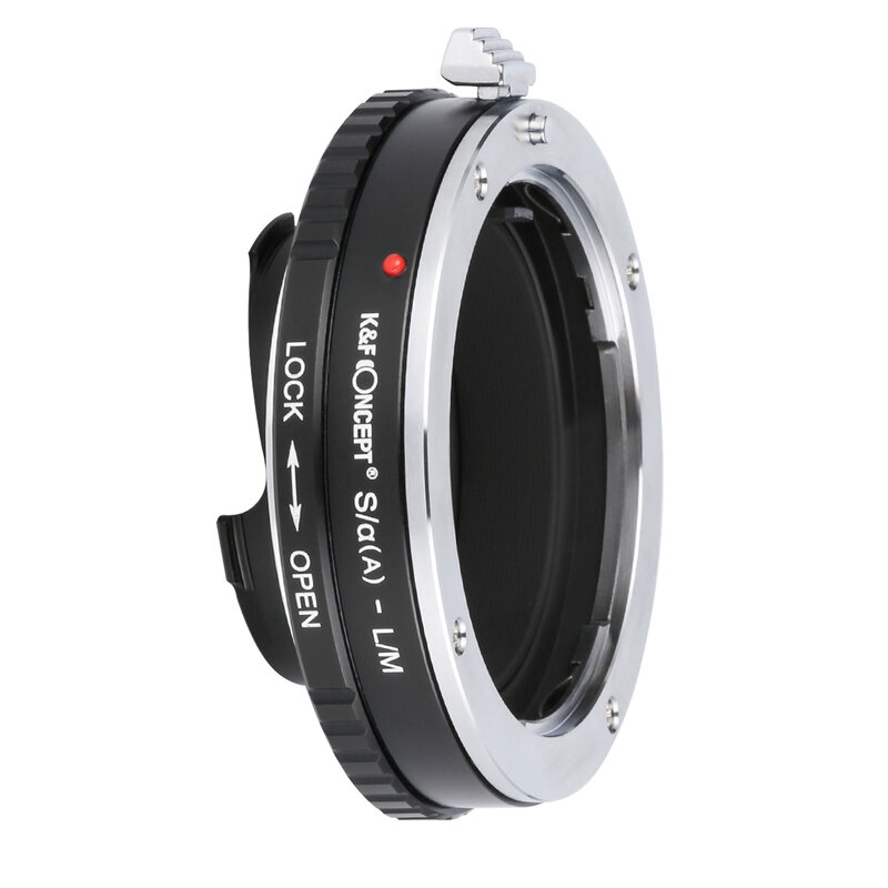 K&F Concept Camera Mount Adapter for Sony A Konica Minolta MA Mount Lens to Leica M CL Minolta CLE Camera