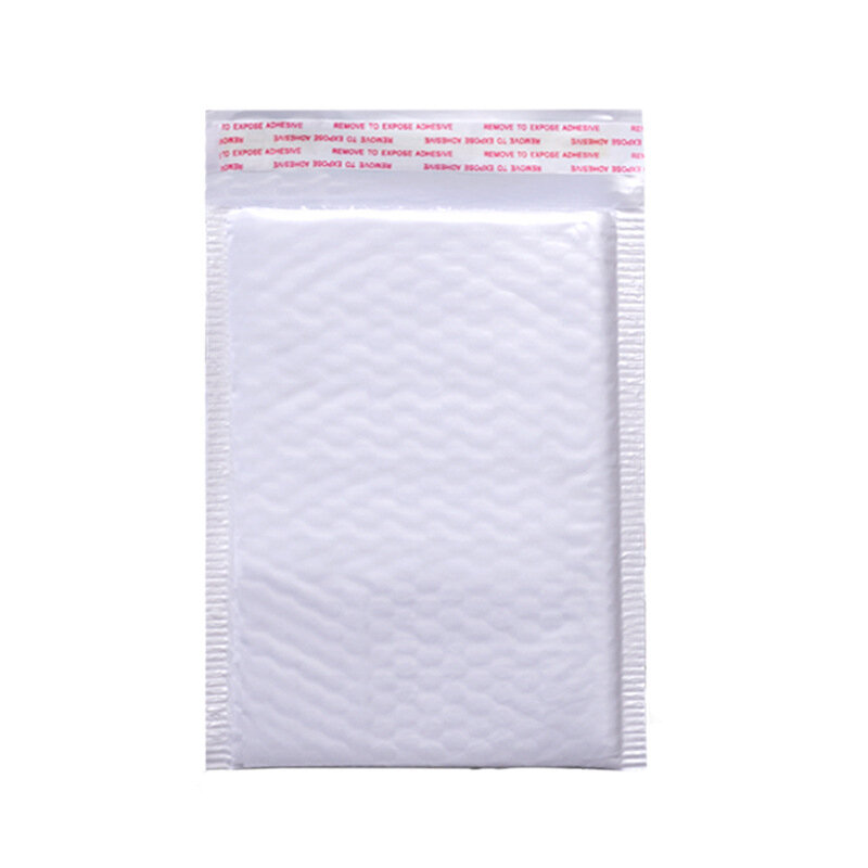 10 pezzi di diverse specifiche busta in schiuma bianca busta in schiuma lamina per imballaggio per ufficio busta per vibrazione a prova d'umidità