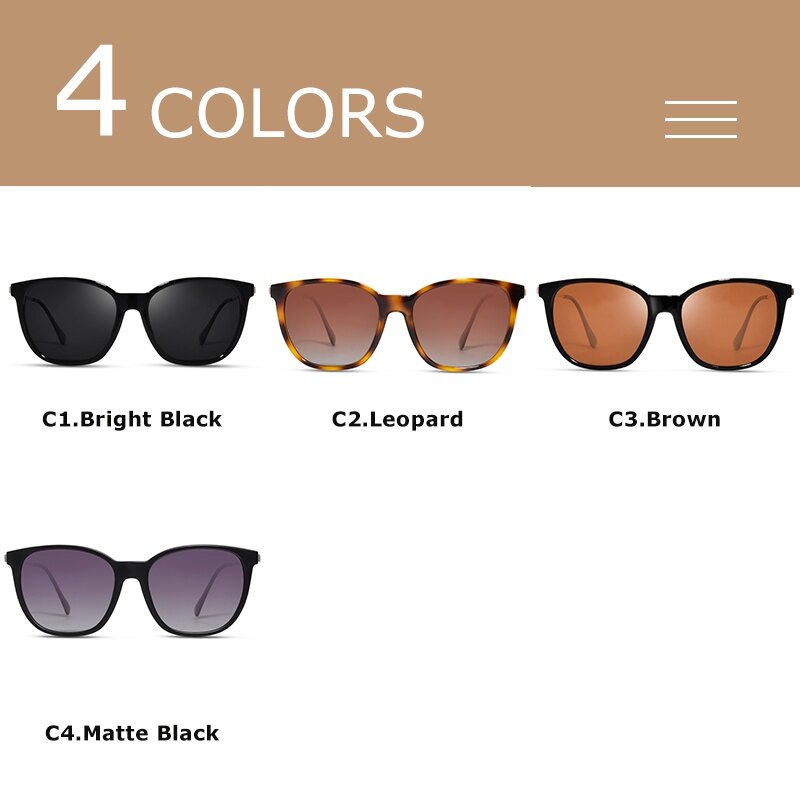 CRIXALIS-Óculos polarizados antirreflexo para homens e mulheres, óculos clássicos de sol vintage, óculos de direção, marca de luxo, shades designer