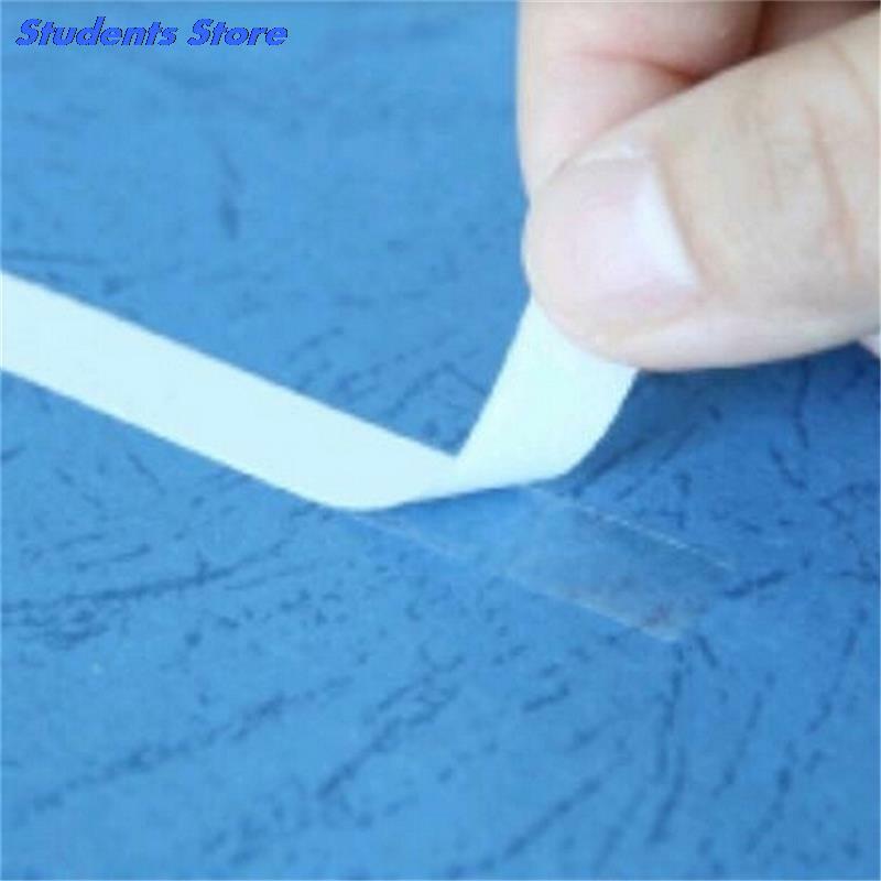 2 Rolls White Double Sided Tape Sticker Gel Adhesive Double Sided Tape Office School Supplies High Quality Adhesive