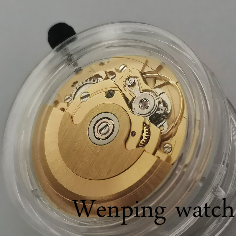 นาฬิกาอุปกรณ์เสริม PT5000 Mechanical Movement คุณภาพสูงความแม่นยำการเคลื่อนไหว28800 Bph สีขาววันที่ผู้ชายอัตโนมัตินาฬิกา