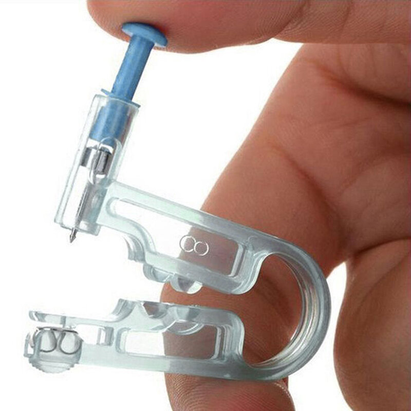 ไม่มีปวดหูเจาะหูสตั๊ดด้วยตนเองDisposable Safe AsepsisจมูกBellyเจาะชุดเครื่องมือ