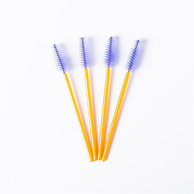 100 pçs lash escova compõem escovas rímel descartável varinhas aplicador olho cílios cosméticos escovas maquillaje ferramentas de extensão