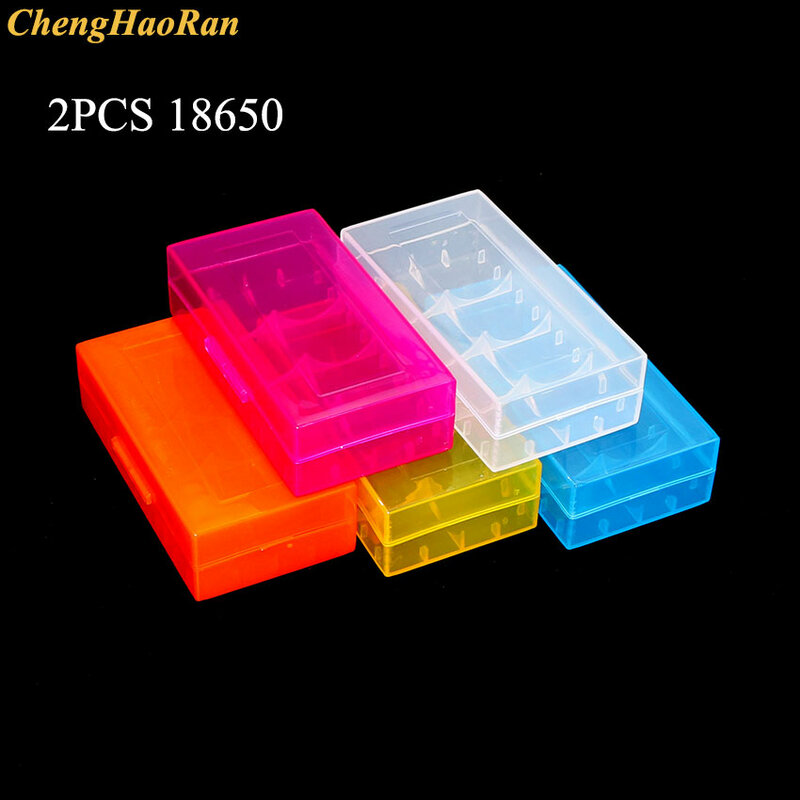 Hard Plastic 18650 Battery Storage Boxes Case Holder With Clip For 4x16340 1/2/4/8 18650 Rechargeable Battery Waterproof Cases