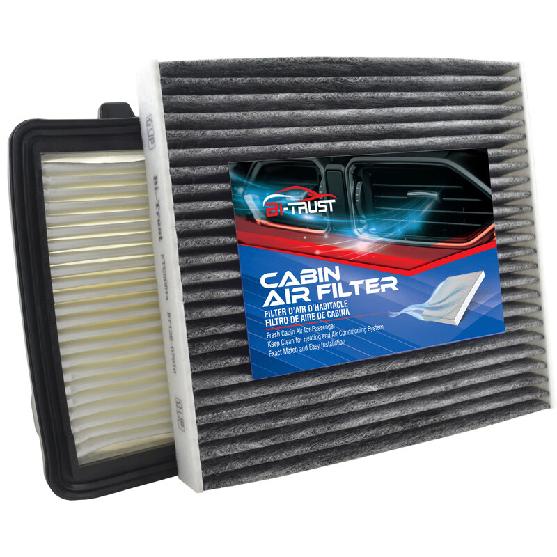 Bi-Trust Combo Set motore e filtro aria abitacolo per Honda Fit 1.5L 2009-2014 CA10650 17220-RB0-000