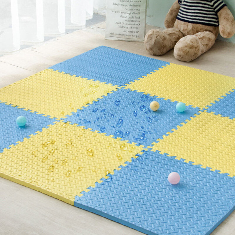 30x30x1cm Baby EVA Schaum Spielen Puzzle Matten Verriegelung Übung Fliesen Boden Teppich Und Teppich für kinder Teppich Klettern Pads Spielen Matte