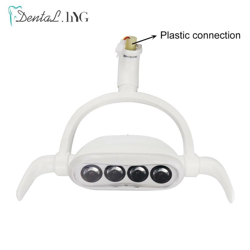 Lampu operasi induksi gigi, alat perawatan mulut pemutih gigi, lampu LED Oral untuk Unit gigi kursi