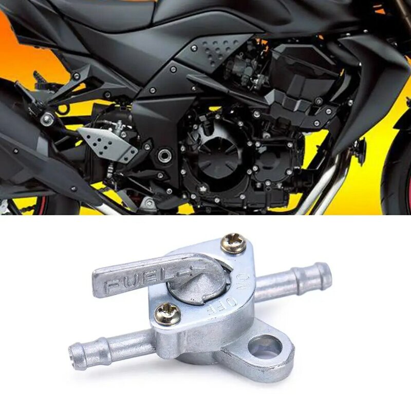 6mm motocykl skuter kurek paliwa gaz benzyna zawór przełącznik zbiornika paliwa motocykl Mini breloczek On Off akcesoria przełącznik zaworu