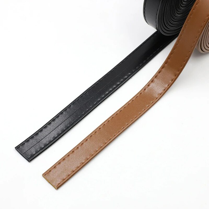 3 Meters DIY Crafts PU Leather Strap Strip Belt Handle Bag Handle Bag Accessories Belt Supplies 2cm Wide Durable and Sturdy