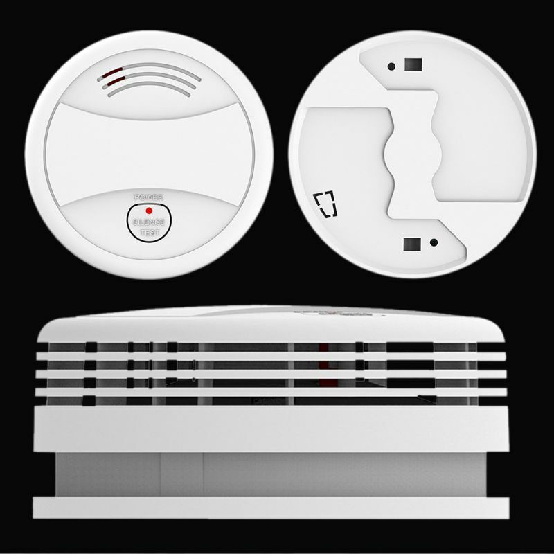 Détecteur de fumée WiFi, capteur d'alarme incendie, application Tuya Smart Life, dispositif de détection de sécurité pour la maison, Installation facile
