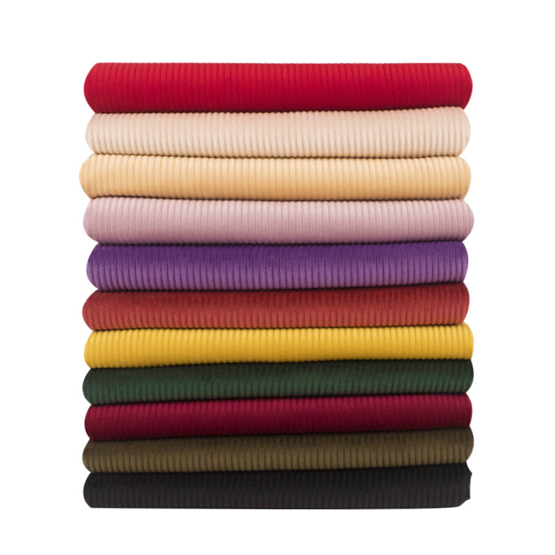 50CM * 150CM/Piece, Thick Corduroy Velvet Fabric, Couch Pillow, DIY Clothing Clothing Pants Fabric, Plush Cloth