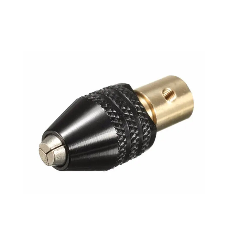 WENXING 3mm Three-jaw Head Brass Center Shaft Mini Drill Chuck Durable Clamp 0.3-3.5mm