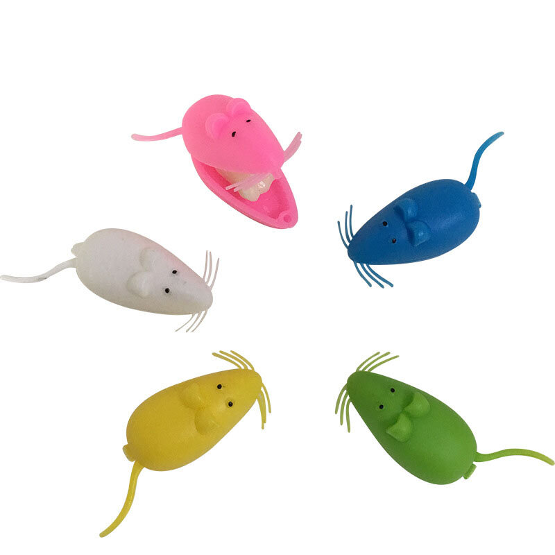 プラスチック製の素敵なマウスの形をしたミニボックス,10/ピース/パック個,子供用歯の収納ボックス,ランダムなケース