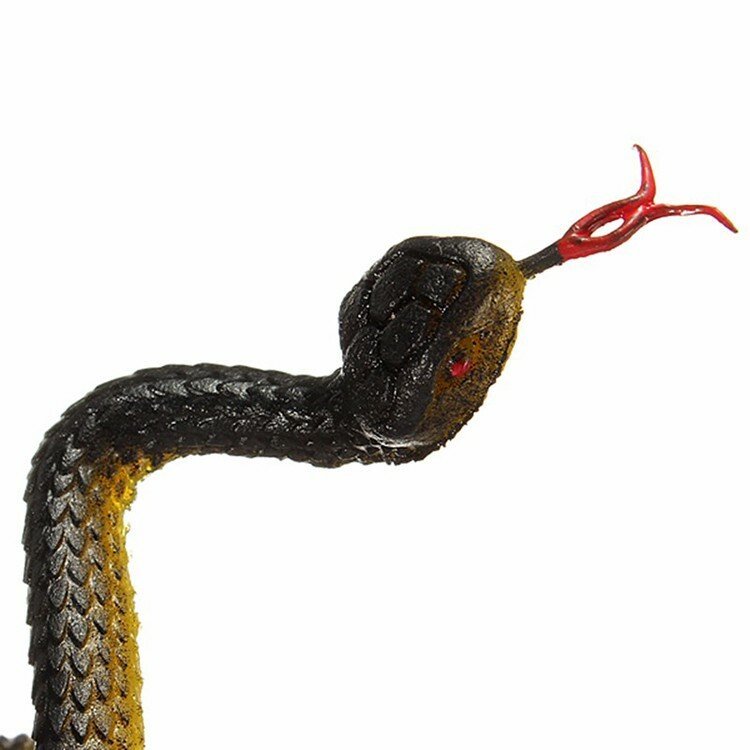 Jouet délicat en plastique réaliste, faux serpent Boa, modèle de serpent à sonnette, haute simulation, farce, Halloween
