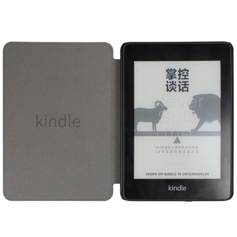 Étui de protection magnétique pour Kindle paperwhite, pour DP75SDI EY21 2012 2013 5e 2015 6e génération, veille automatique