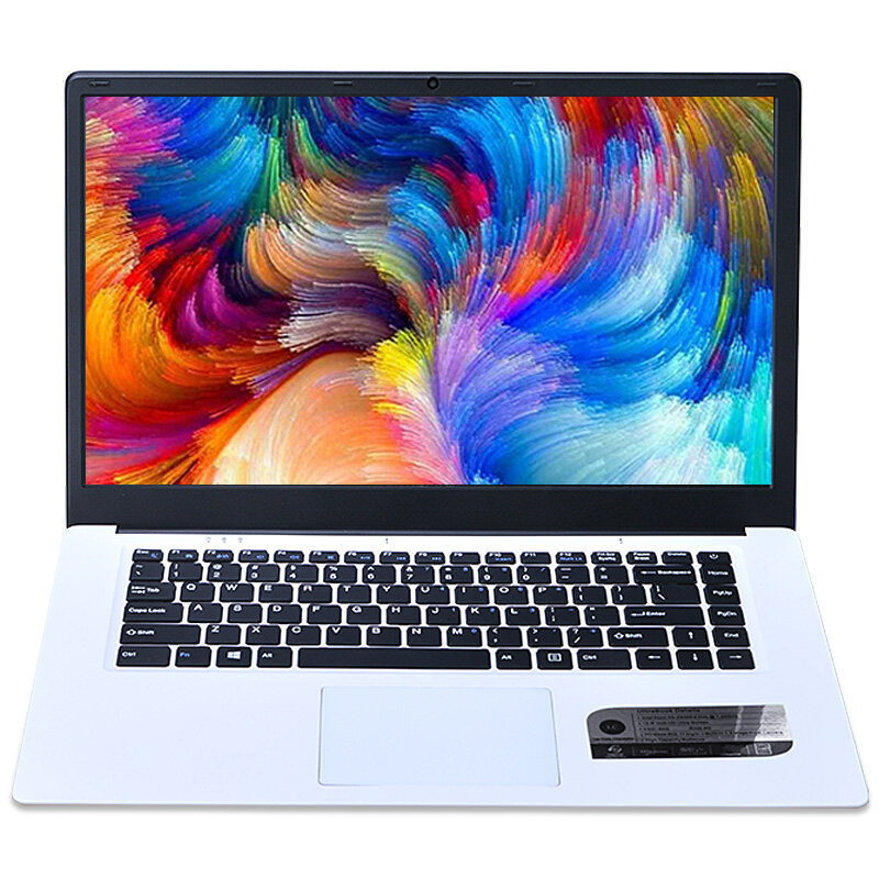 LapBook-كمبيوتر محمول فائق النحافة بشاشة 15.6 بوصة بدقة Full HD 1920 × 1080 1.44 جيجاهرتز وذاكرة وصول عشوائي 4 جيجابايت وذاكرة قراءة فقط 64 جيجابايت وبطارية 10000 مللي أمبير في الساعة