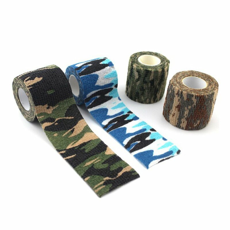 4.5M Outdoor Camouflage Bandage Field Sports Protector Elastic Ankle Self-adhesive Bandage For Ankle Knee Finger Arm Bandage