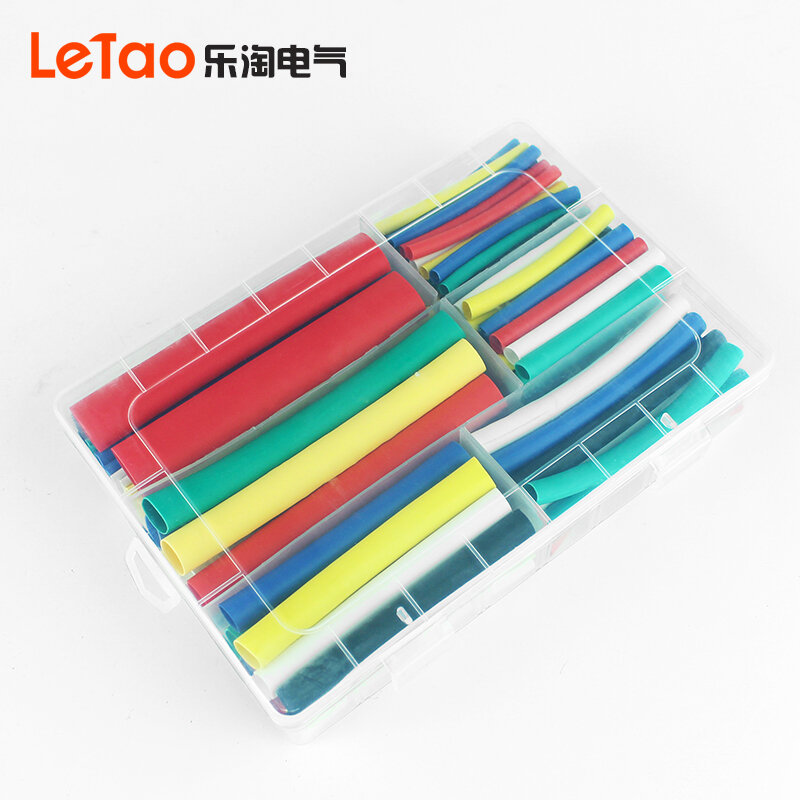 3:1 Colorful Shrink Ratio Dual Wall Adhesive Lined Heat Shrink Tubing Tube Al Size kit shrinkable tube diy for usb