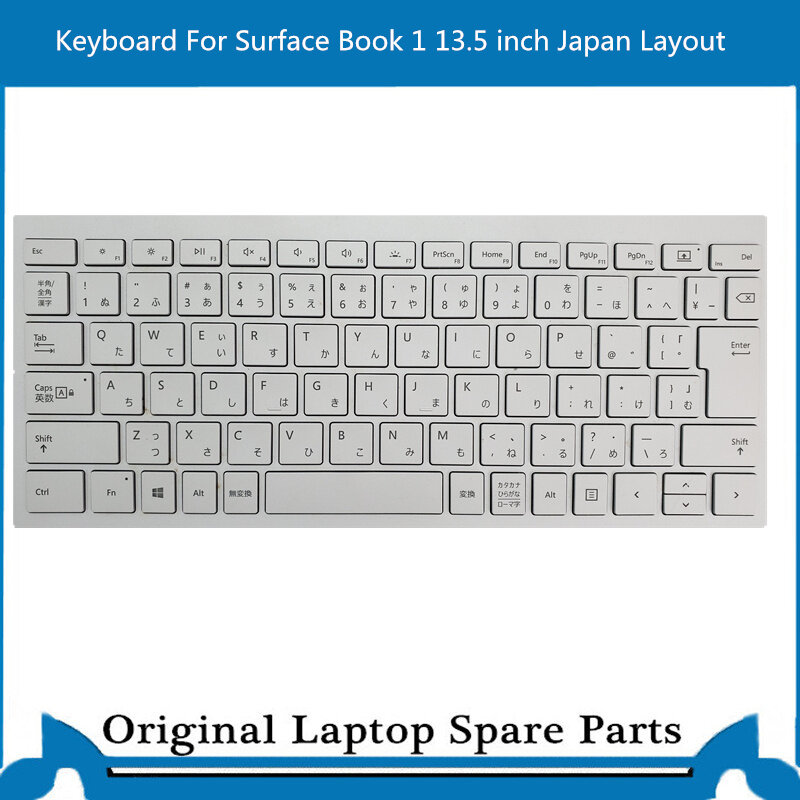 Оригинальная клавиатура для Microsoft Surface 13,5 дюйма, раскладка из Японии, 1703, 1705, 1704 протестировано