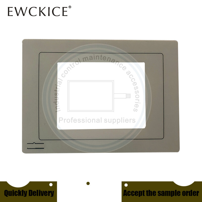 Pantalla táctil ETOP03-0046 ETOP03 0046 HMI PLC, panel táctil de etiqueta frontal y etiqueta frontal, novedad