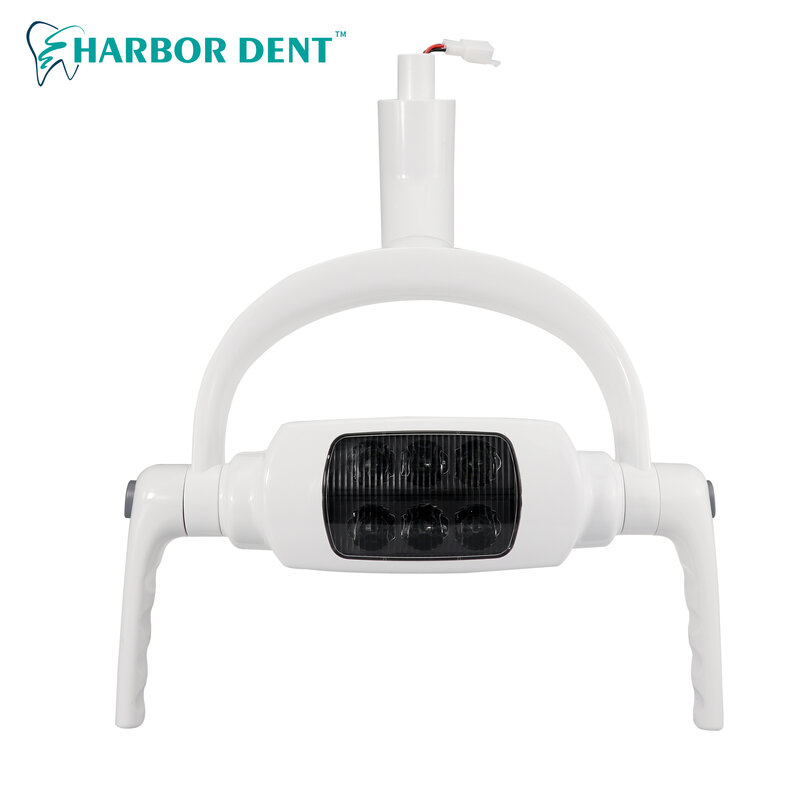 Lampu gigi operasi Oral Sensor Induksi dokter gigi lampu LED untuk Unit kedokteran gigi peralatan kursi pemutih gigi Kualitas Bagus