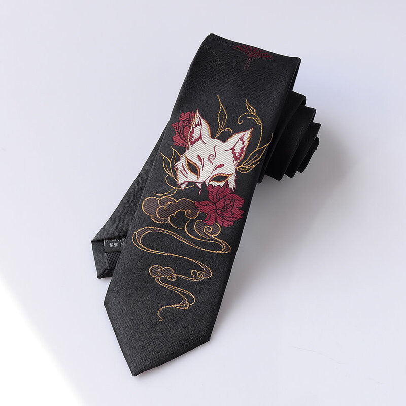 Anime raposa gravata pescoço cosplay jk vestuário masculino feminino kawaii acessórios adereços