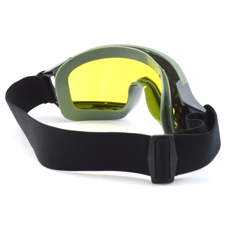 Tactical Goggles Outdoor Brightening Goggles CS Shooting Glasses Thickened Anti-Fog