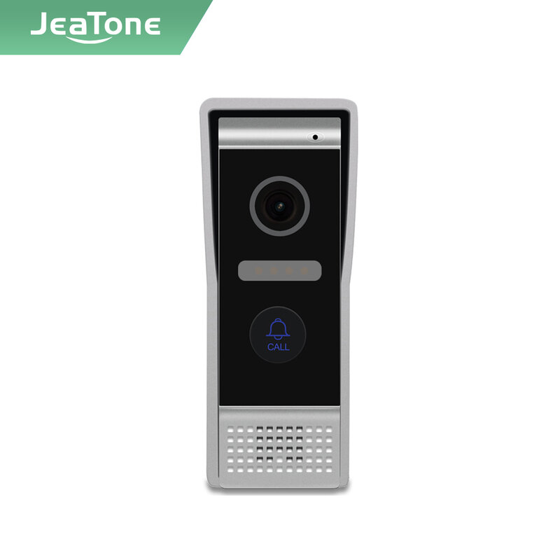 Jeatone-campainha de vídeo WiFi, Tuya Smart, interfone sem fio ao ar livre, impermeável, visão noturna, câmera para segurança doméstica