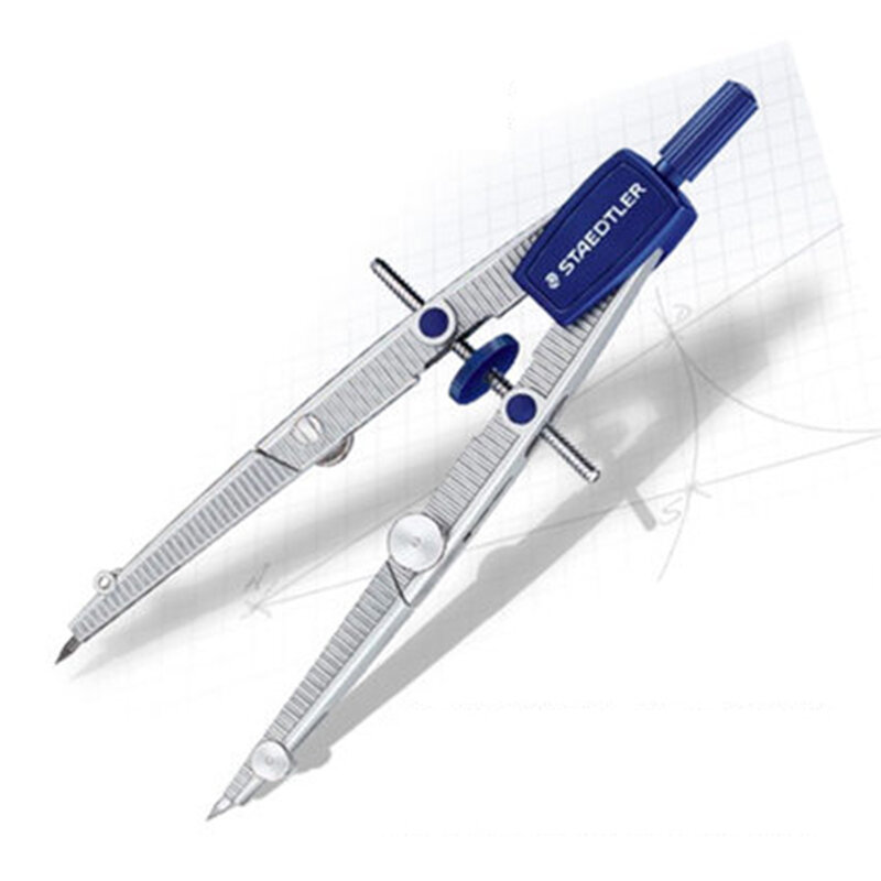 Staedtler 550 Compasses Student Compasses for Design Wood Pencil Liner & Pencil Lead Applicable Stationery