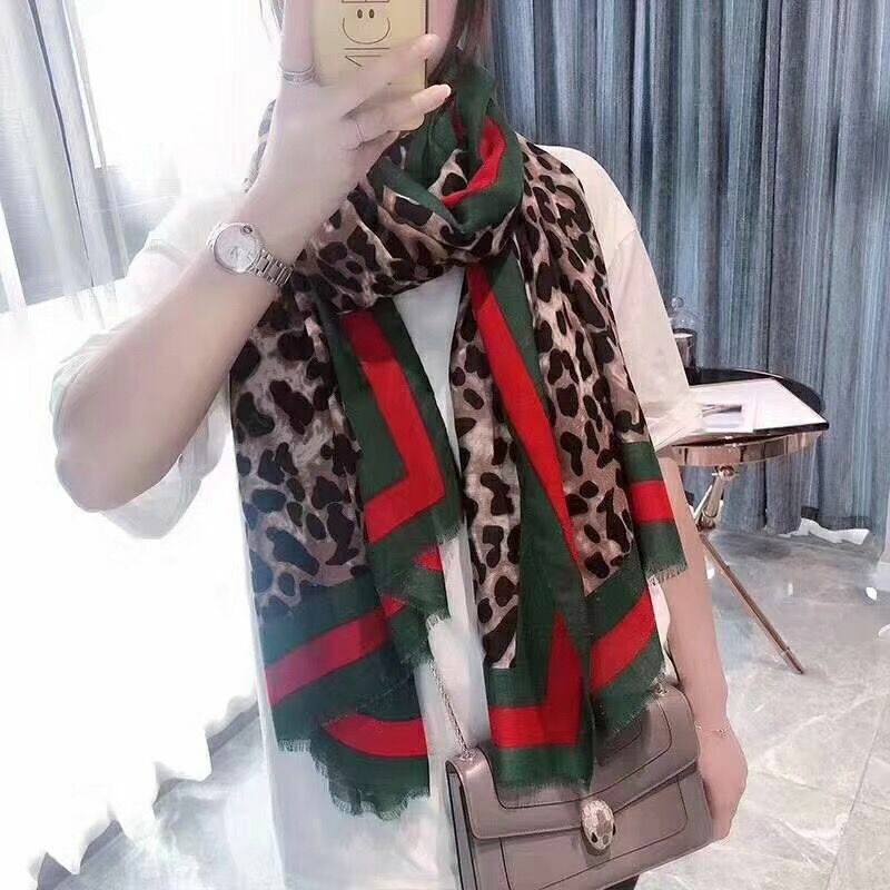 2019 nuovo arrivo animal leopard printing fashion women scialli border sciarpa soft wraps fascia hijab foulard bandana LL190923