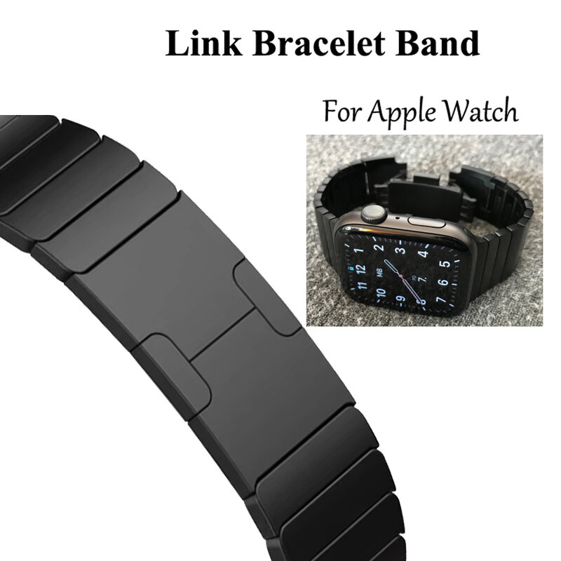 Braccialetto di Collegamento Cinturino per Apple Watch Band Strap 5 4 Iwatch 42 Millimetri 38 Millimetri 44 Millimetri 40 Millimetri 3 2 pulseirac in Acciaio Inox Smatwatch Cintura