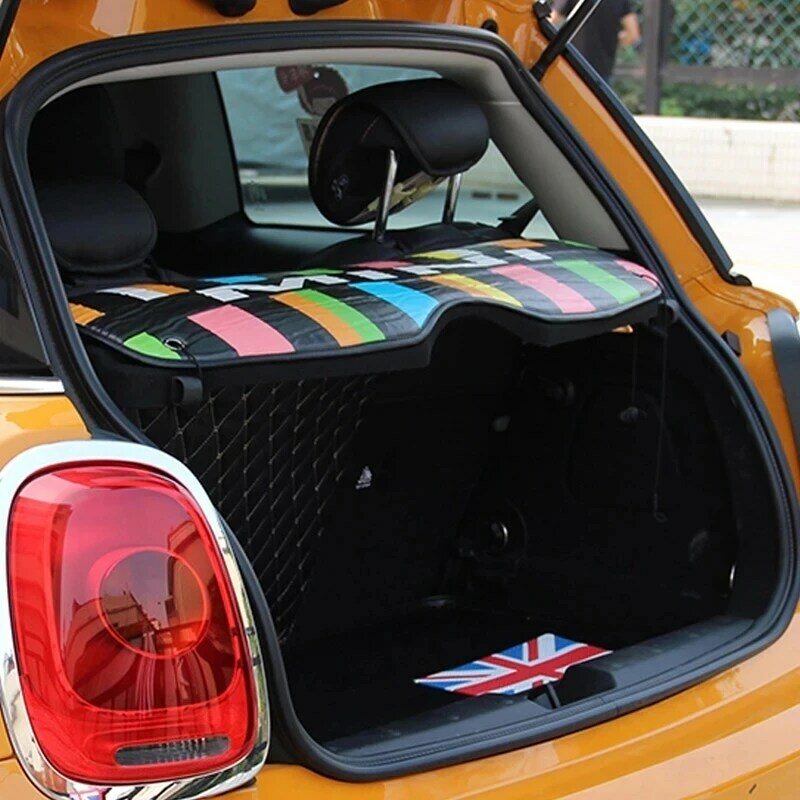 Auto Trunk Window ตกแต่งป้องกัน Pad สำหรับ BMW MINI Cooper S ONE F55 F56 R56 R60จัดเก็บรถอุปกรณ์เสริมภายใน