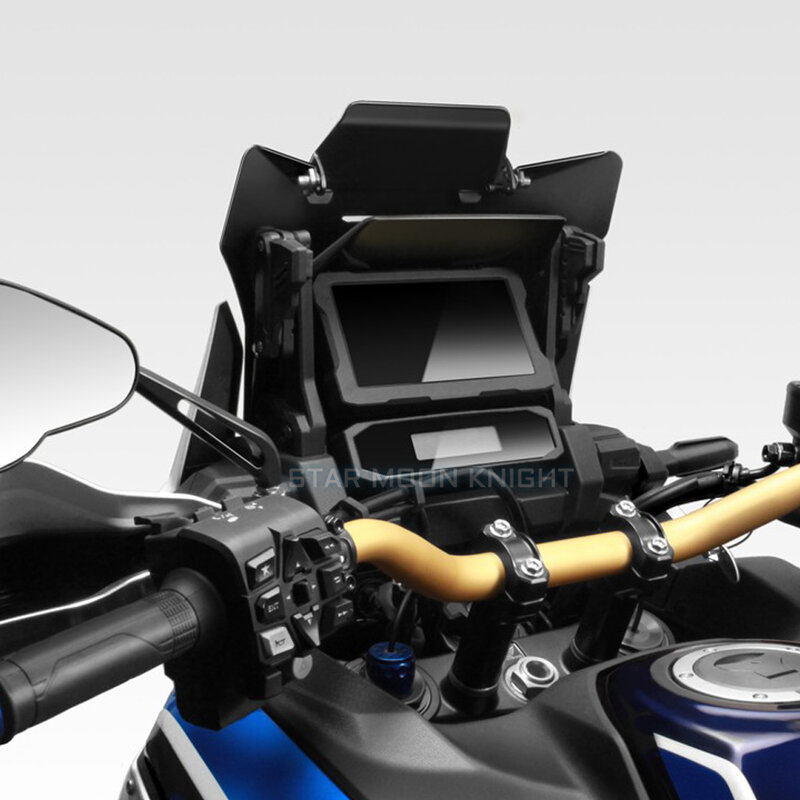 Motorcycle Aluminum Windscreen Windshield Wind Shield Deflector Fit For Honda CRF1100L CRF 1100 L Africa Twin Adventure Sports