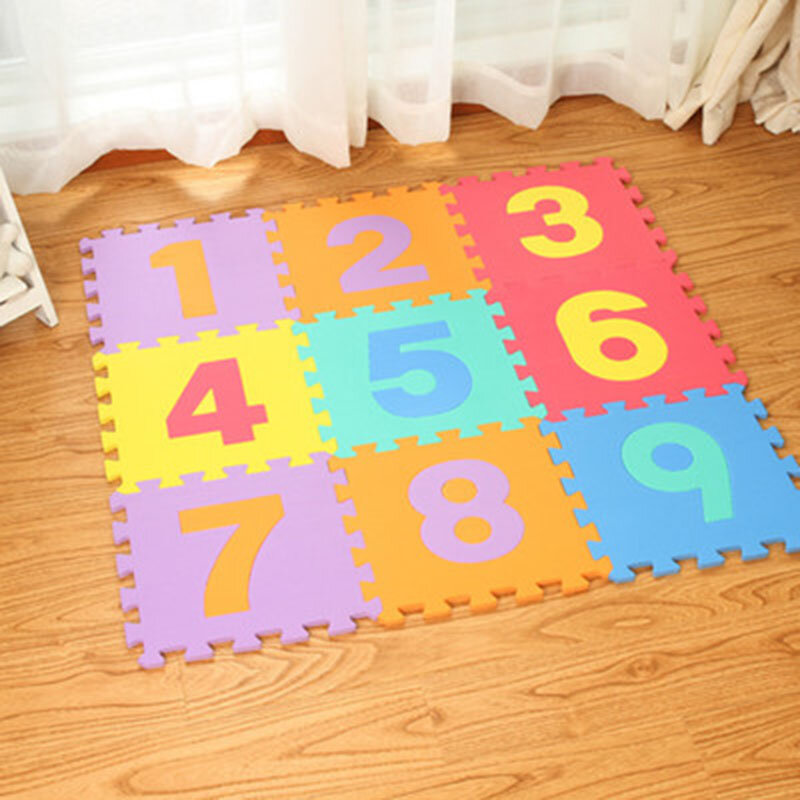 Tapis de jeu pour bébé 10 pièces, tapis de développement rampant, Puzzle bébé, jouet, tapis de jeu, cadeau pour enfants