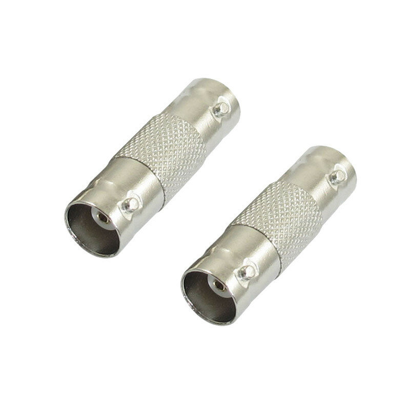 2pcs/lot BNC Female to Female Inline Coupler Coax BNC Connector Extender for CCTV Camera Security Video Surveillance System