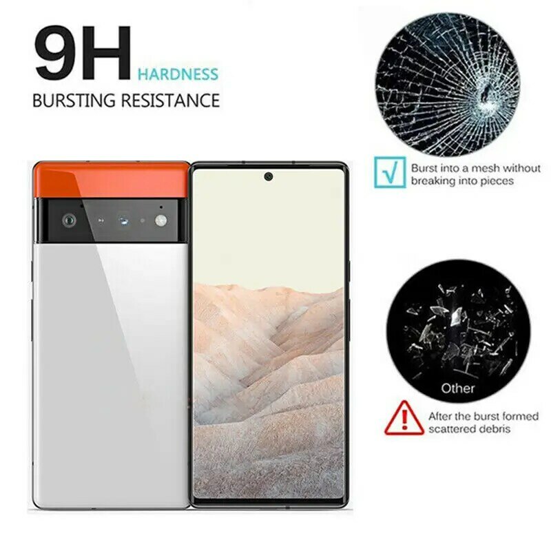 Google Pixel 6/6 Pro Tempered Glass Screen Protector Cover Mobile Phone Accessories Smartphone Protection