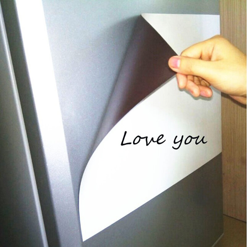 A5 Size Whiteboard Magnet Fridge Stickers Menu Dry Erase Calendar Marker Child Painting Graffiti Writing Memo Message Board