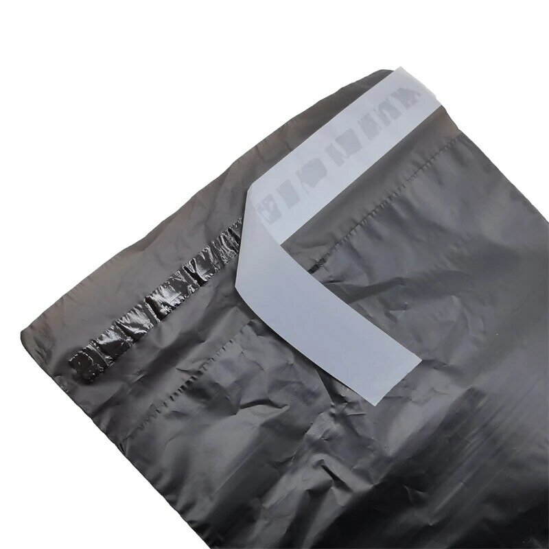 Envelopes de plástico para armazenamento expresso, sacos plásticos autoadesivos para envio de encomendas, com lacre, 10 unidades