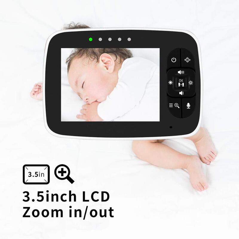 Accesorios: Monitor de bebé inalámbrico a Color, cámara de seguridad para niñera, batería para VB603