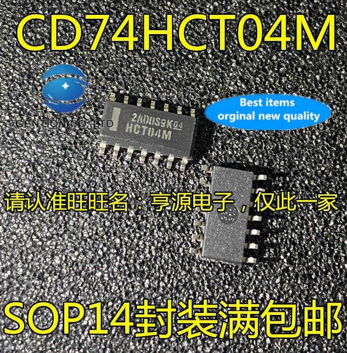 20個CD74HCT04 CD74HCT04MシルクスクリーンHCT04M sop-14集積回路ic在庫100% 新とオリジナル