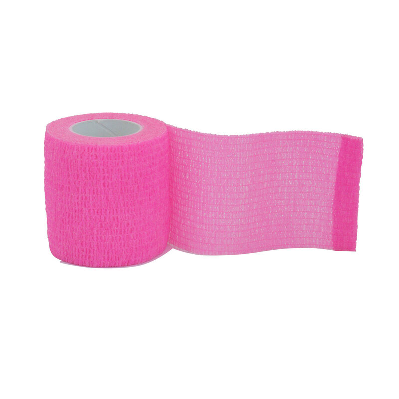 1/6/10Pcs rosa brillante Sport autoadesivo elastico fasciatura avvolgere nastro Elastoplast per ginocchiere supporto dito caviglia palmo