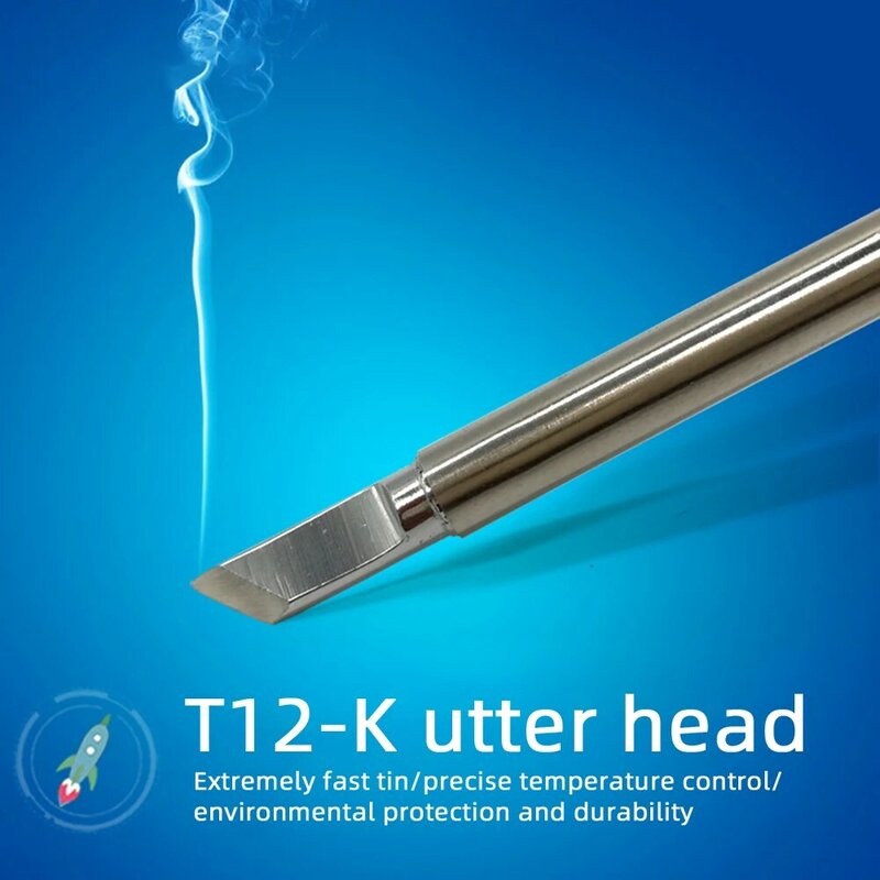 Serie T12, T12-K, T12-KF, T12-KL, T12-KR, T12-KU, T12-IL, puntas de soldador, boquilla de núcleo caliente, herramientas de soldadura