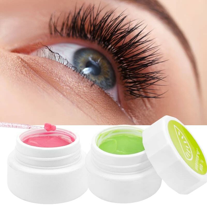 Professional Eyelash กาว Remover 5 G ผลไม้รสครีมสำหรับต่อขนตา Fragrancy Smell Remover เครื่องมือแต่งหน้า