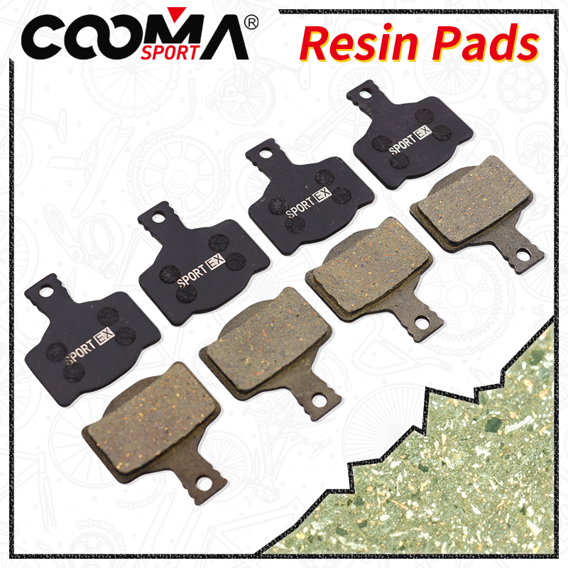 Bicycle Brake Pads for Magura MT2 MT4 MT6 MT8 MTS Caliper, 4 Pairs, Sport EX Class, Resin