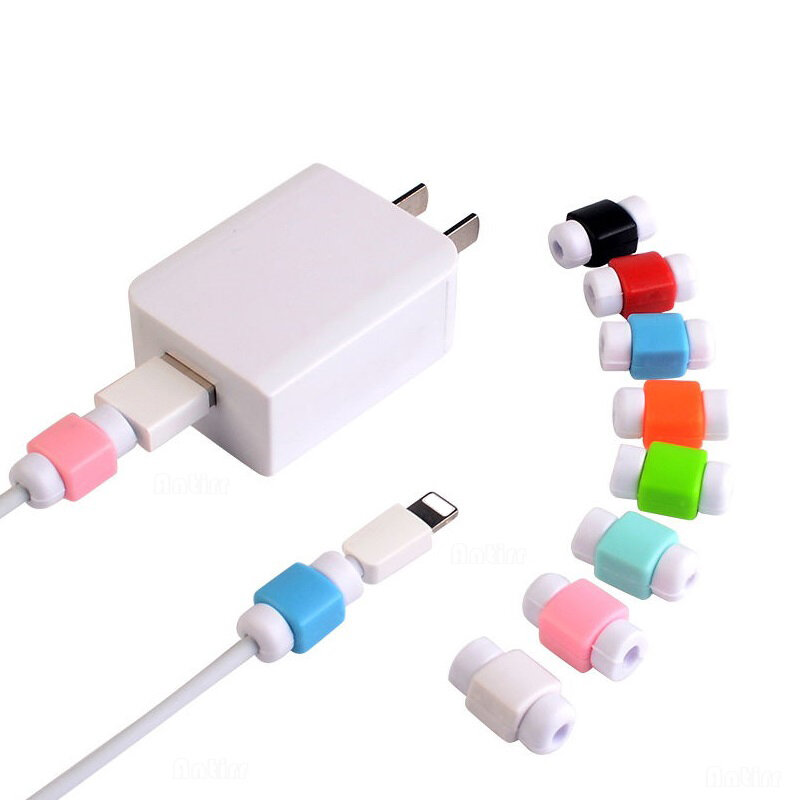 Mini USB Cable Protector สายไฟสายป้องกันสำหรับโทรศัพท์แท็บเล็ตชาร์จข้อมูลสายหูฟังป้องกันฝาครอบ